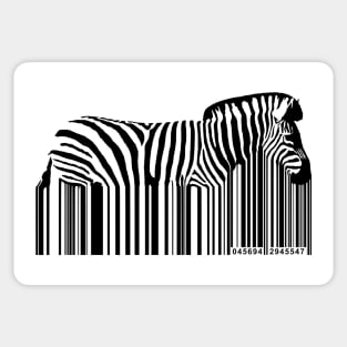 Zebra Barcode Design Sticker